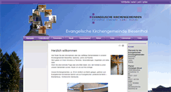 Desktop Screenshot of kirche-biesenthal.de